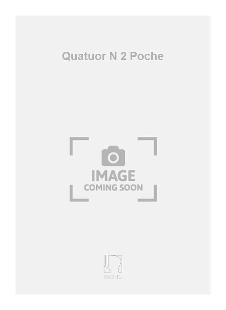 Quatuor N 2 Poche